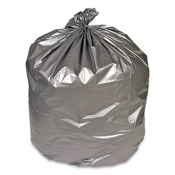 Coastwide Professional™ Linear Low-density Can Liners, 60 Gal, 1.7 Mil, 39" X 57", Silver, 50-carton freeshipping - TVN Wholesale